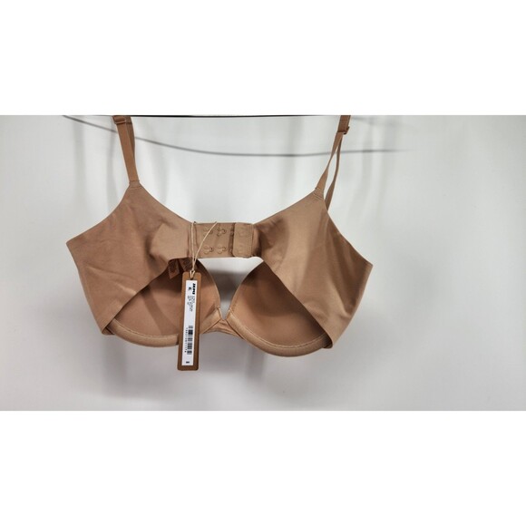 NWT Skims Womens 32D Clay Beige Ultimate Push Up Plunge Bra BA-PLG-9214 - Picture 5 of 6